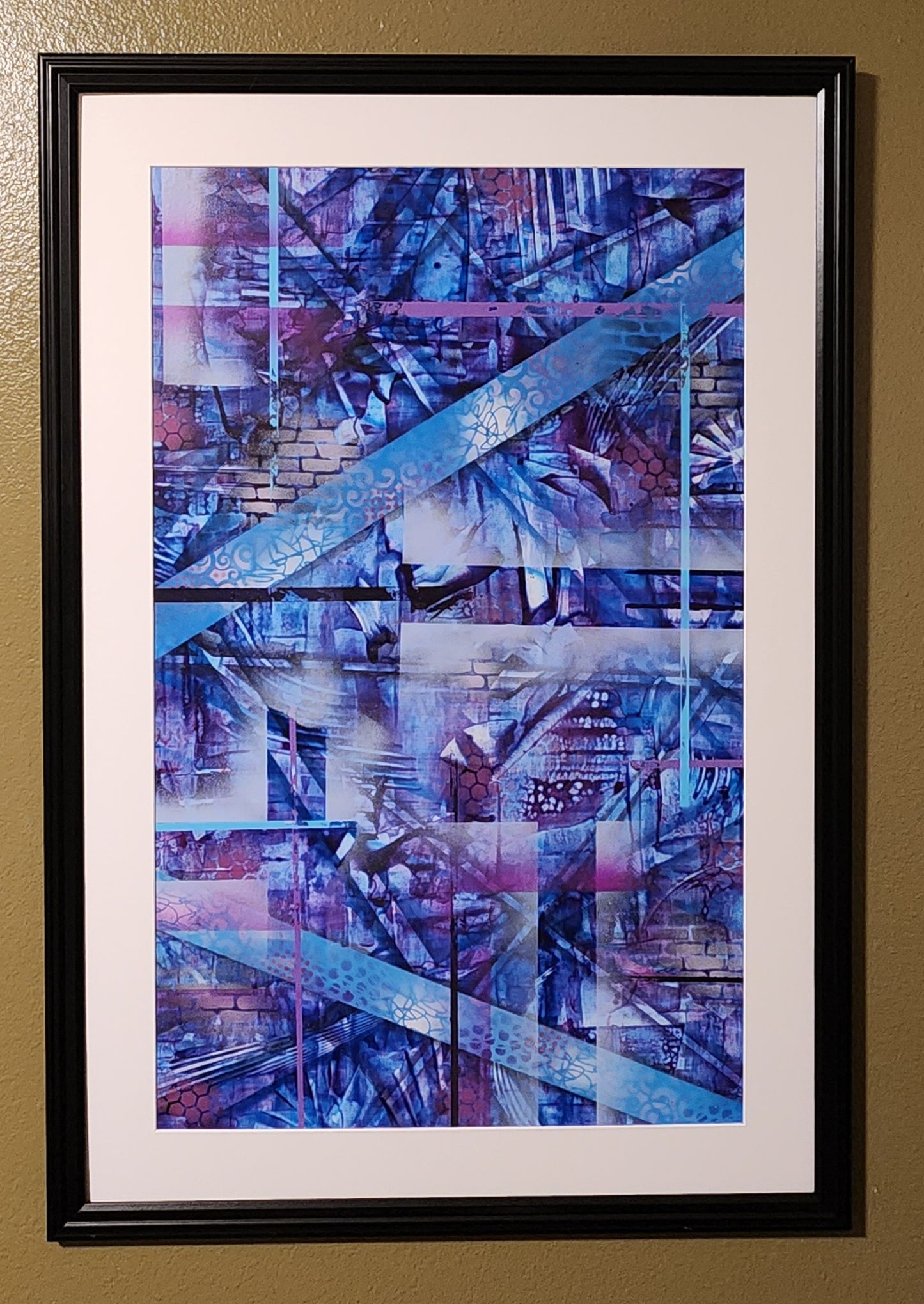 Estratas en Azul by Brian Achenbaugh | Pneuma Studios