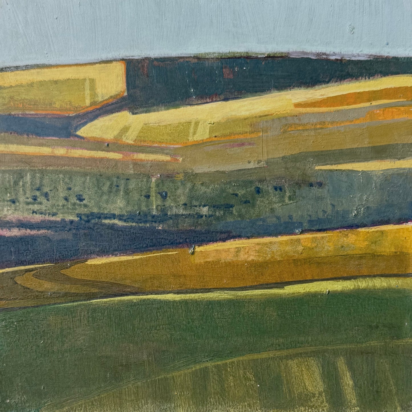 Fields Like A Quilt by Kathy Gale