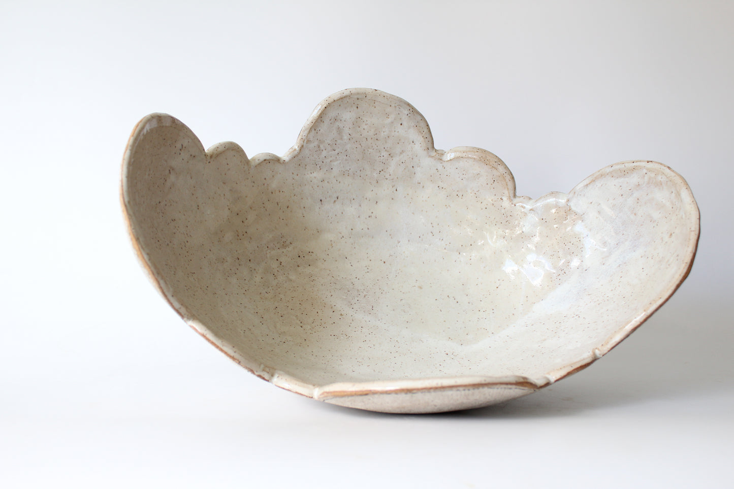 Large Hand Built Cloud Bowl by Maya Melissa Rumsey