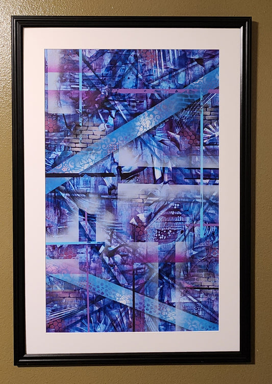 Estratas en Azul by Brian Achenbaugh | Pneuma Studios