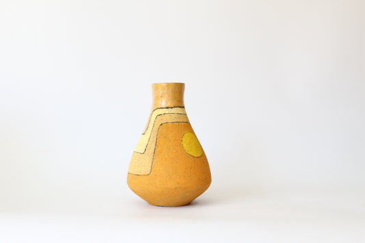 Medium Yellow Vase by Maya Melissa Rumsey