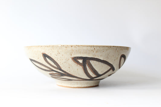 Black and White Bird Bowl by Maya Melissa Rumsey