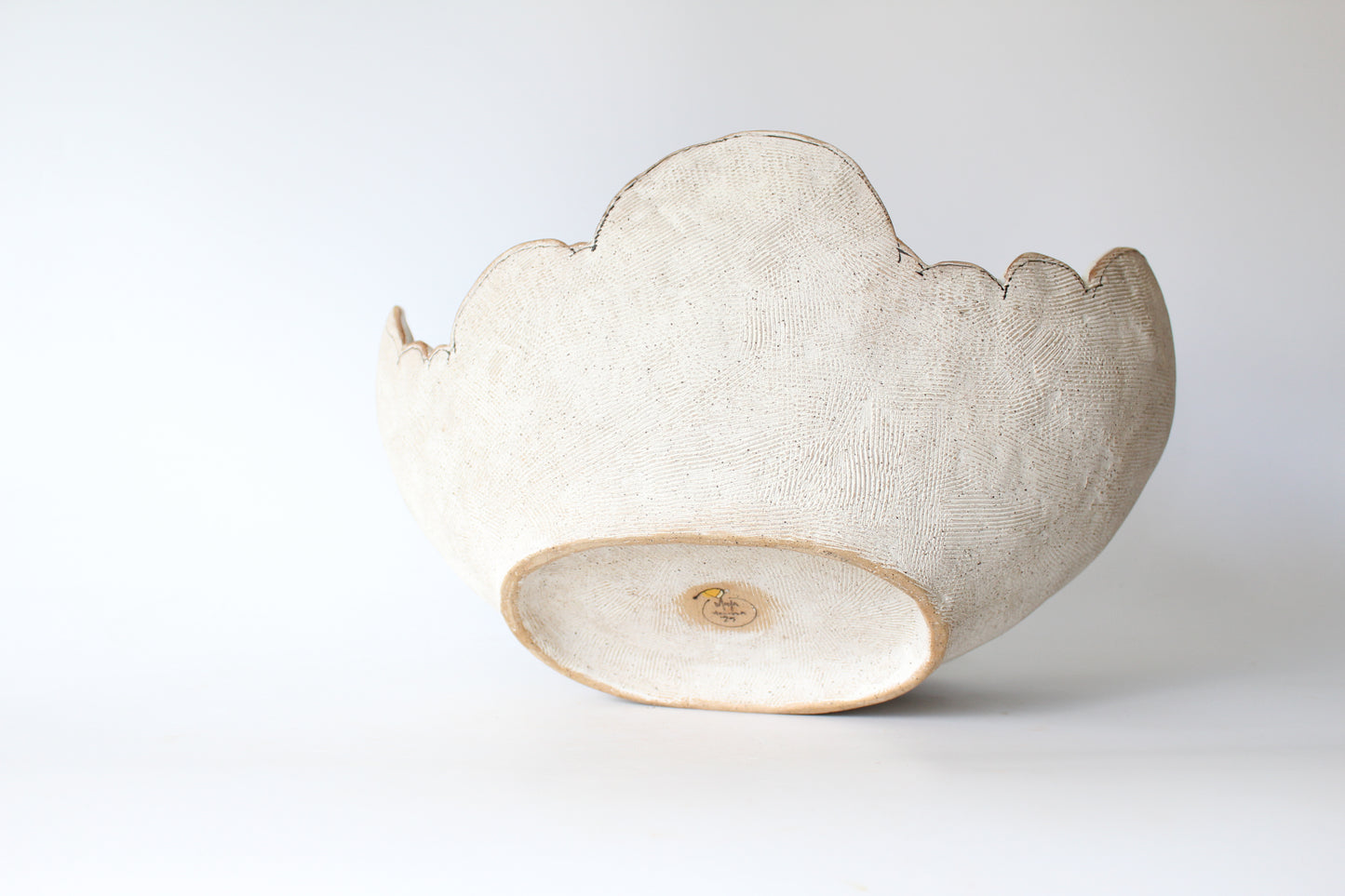 Large Hand Built Cloud Bowl by Maya Melissa Rumsey