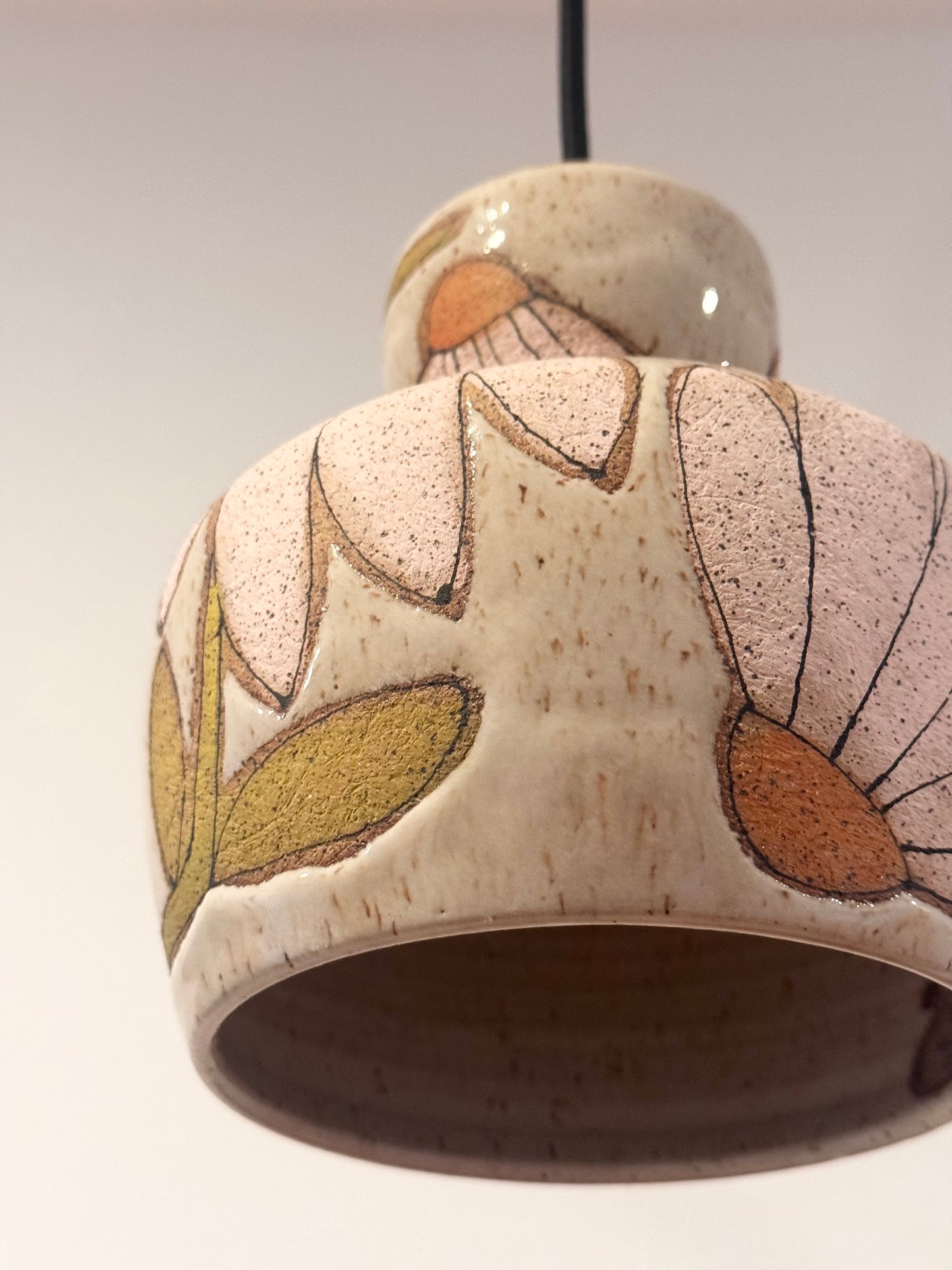 Coneflower Pendant Lamp by Maya Melissa Rumsey