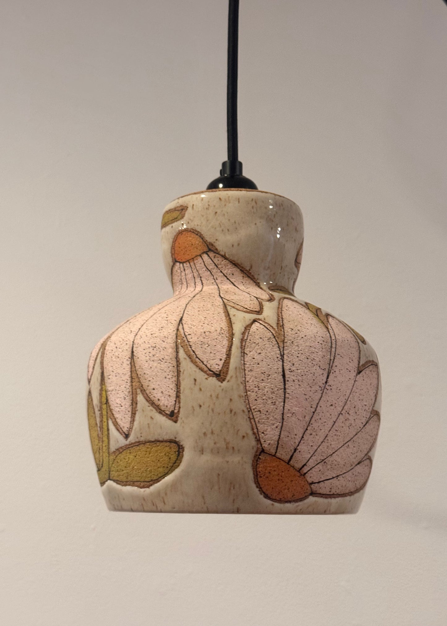 Coneflower Pendant Lamp by Maya Melissa Rumsey