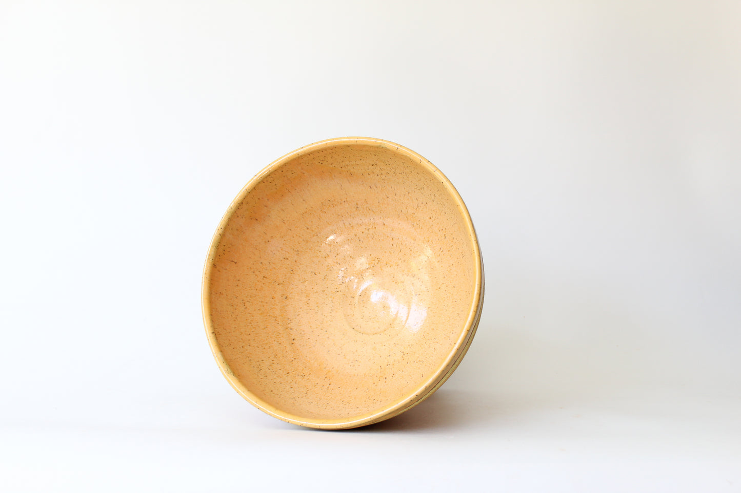 Yellow Pedestal Bowl by Maya Melissa Rumsey