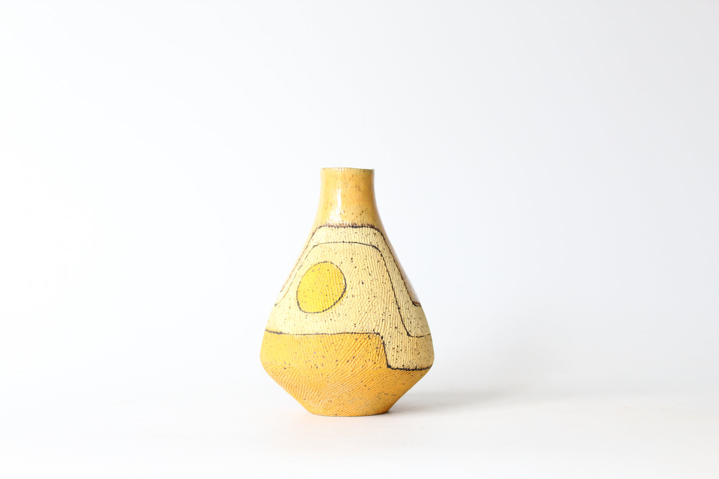 Small Yellow Vase by Maya Melissa Rumsey