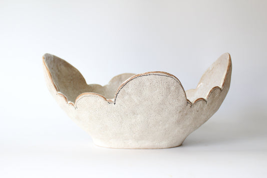 Large Hand Built Cloud Bowl by Maya Melissa Rumsey