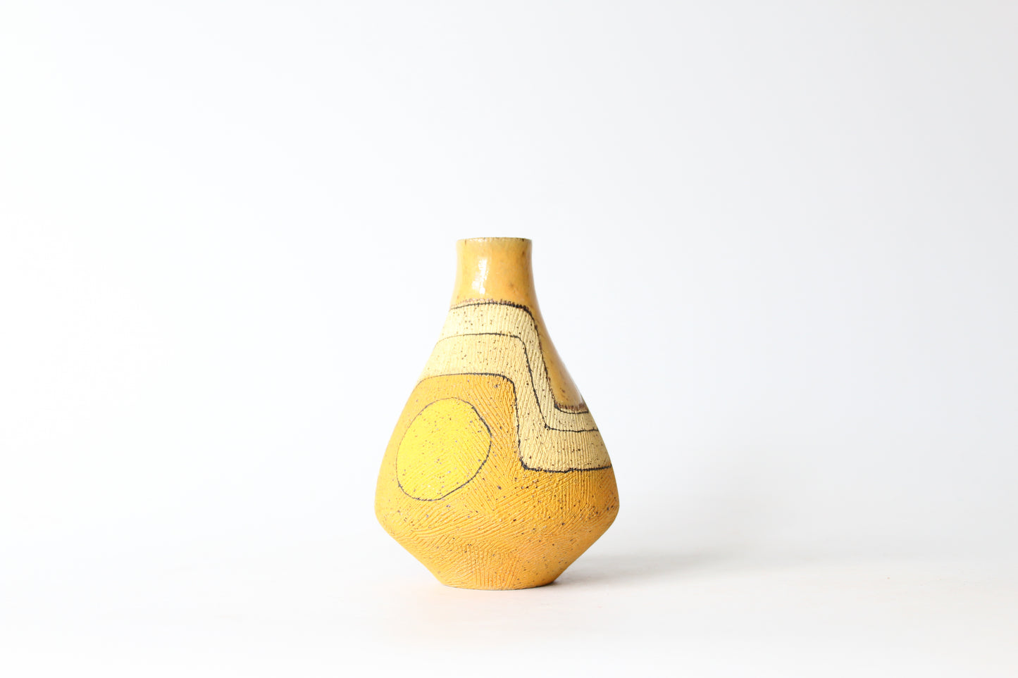 Small Yellow Vase by Maya Melissa Rumsey