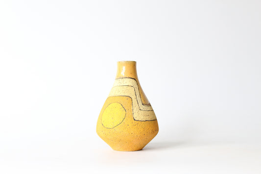 Small Yellow Vase by Maya Melissa Rumsey