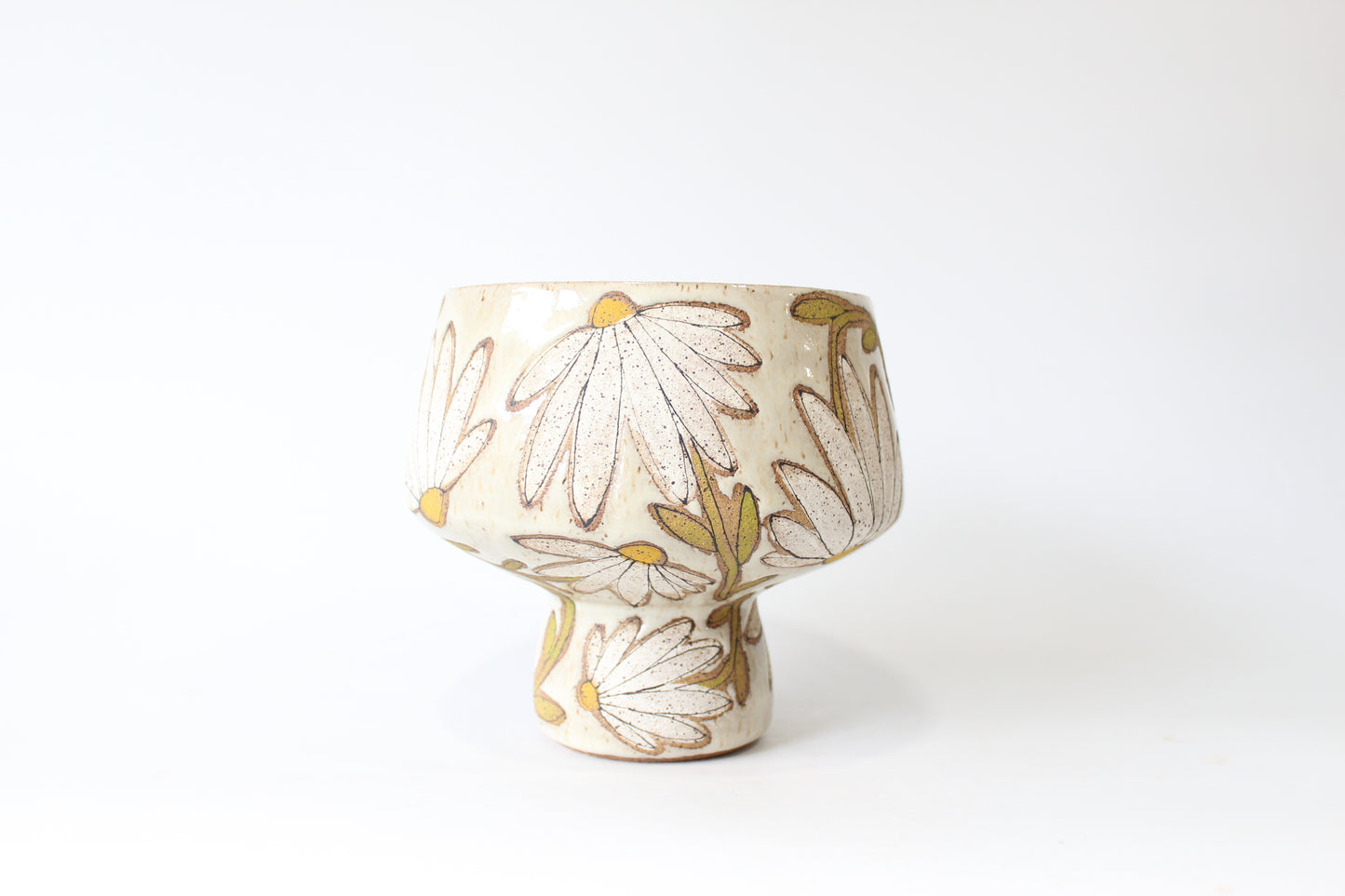 Daisy Pedestal Bowl by Maya Melissa Rumsey