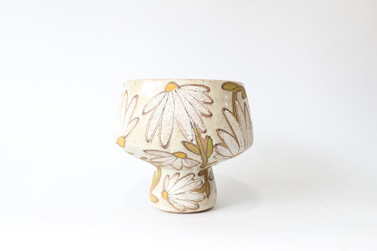Daisy Pedestal Bowl by Maya Melissa Rumsey
