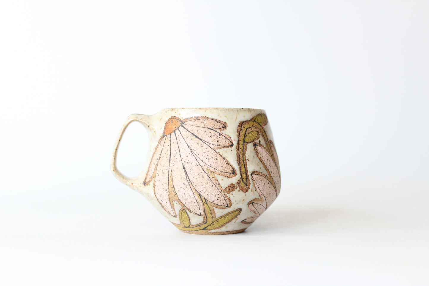Medium Coneflower Mug - MMR001 by Maya Melissa Rumsey