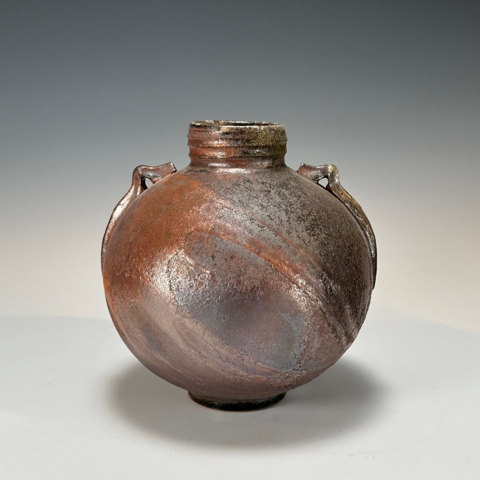 Woodfired Vase by Chris Kelsey