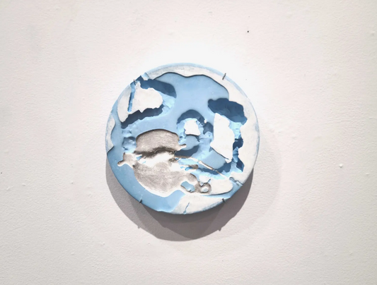 Vestige: Blue I by Sarah Thompson Moore