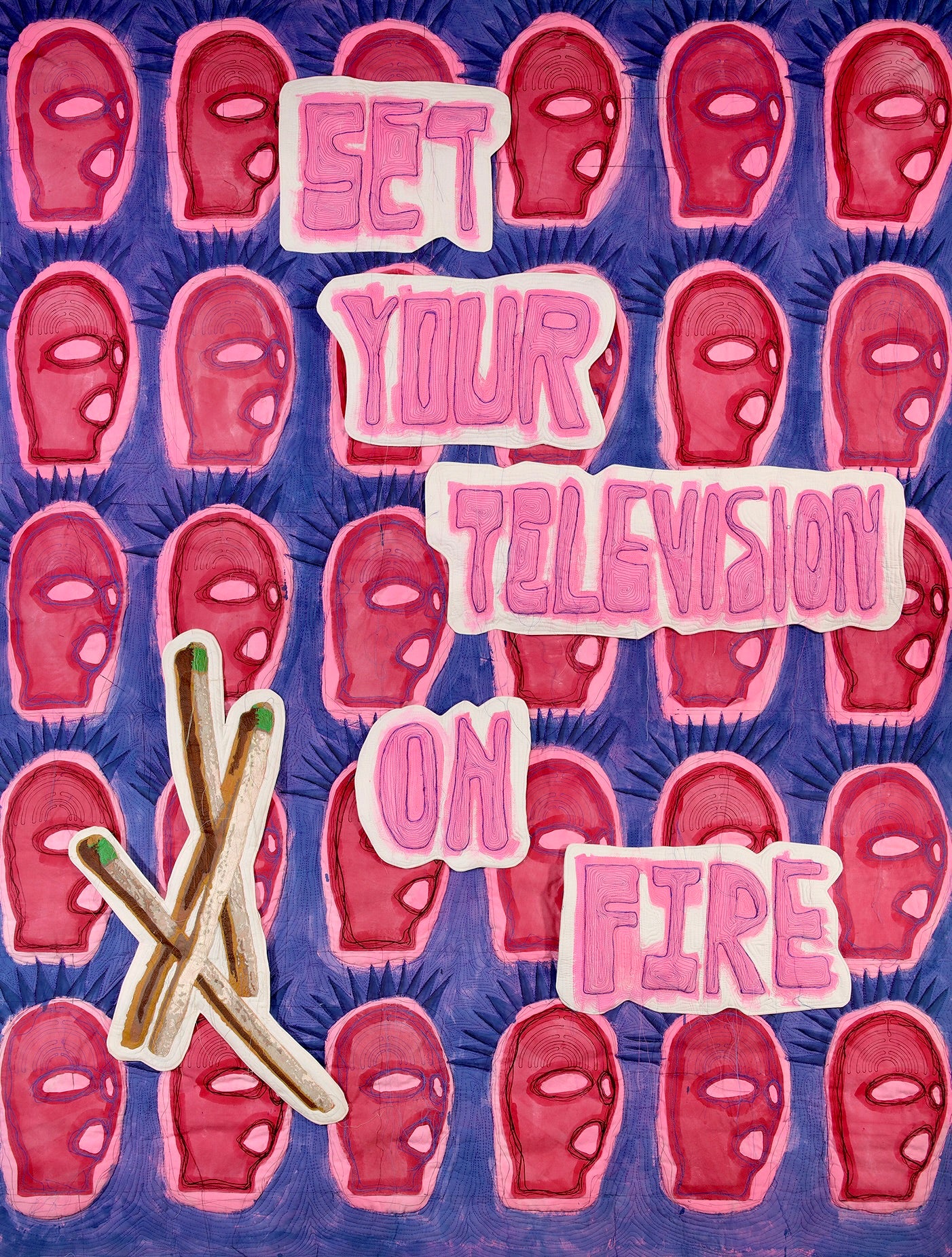 Set Your Television On Fire #2 by Helen Parsons