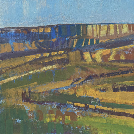 Palouse Hillside Study by Kathy Gale